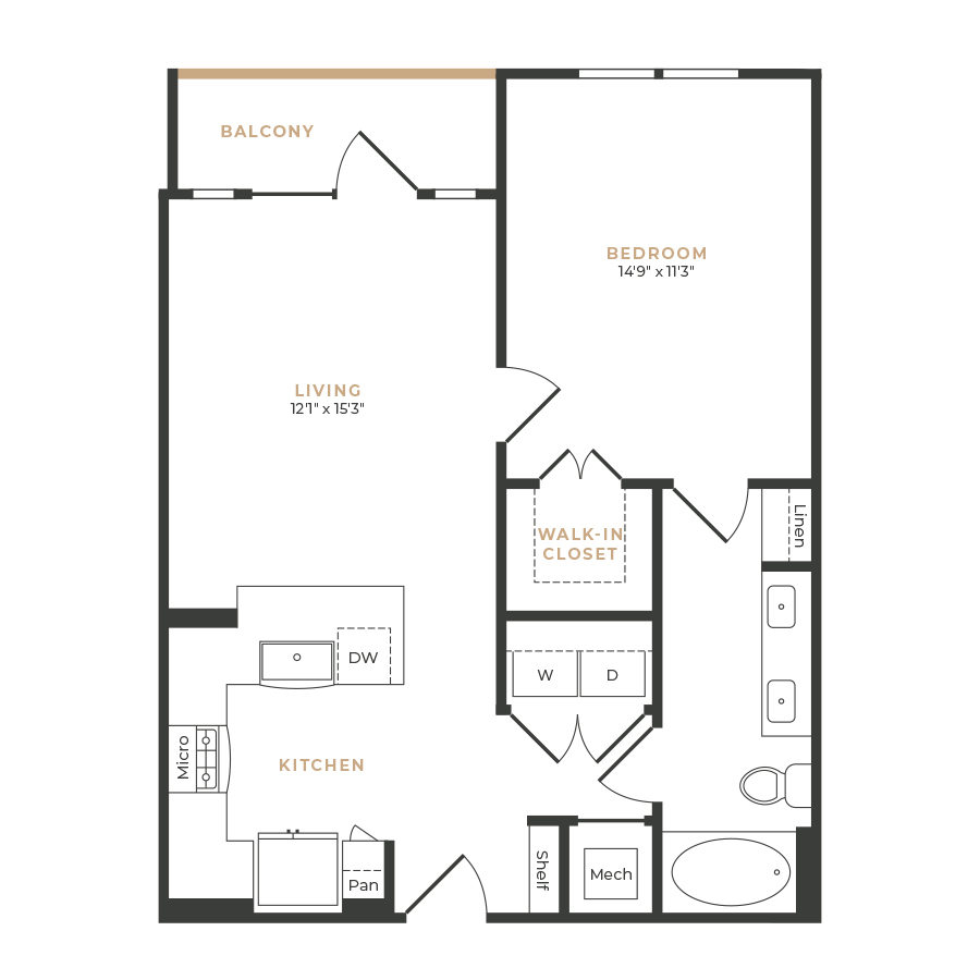A10 floorplan layout