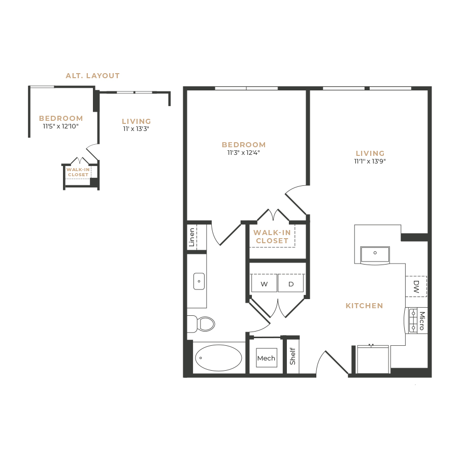 A5 floorplan layout