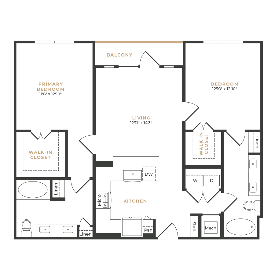 B3 floorplan layout