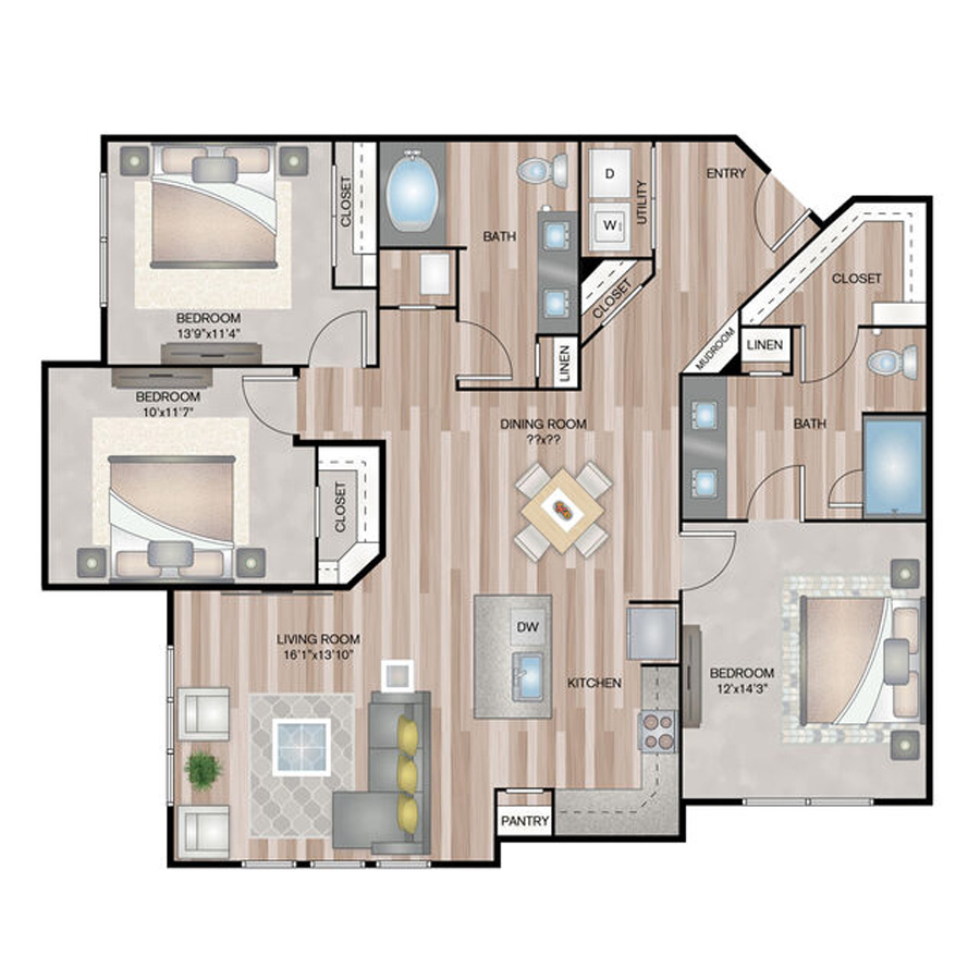 C1.1 floorplan layout