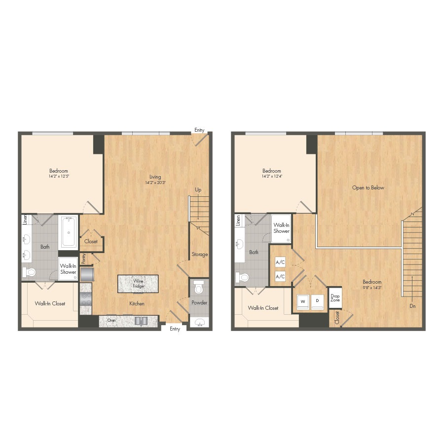 TH1A floorplan layout