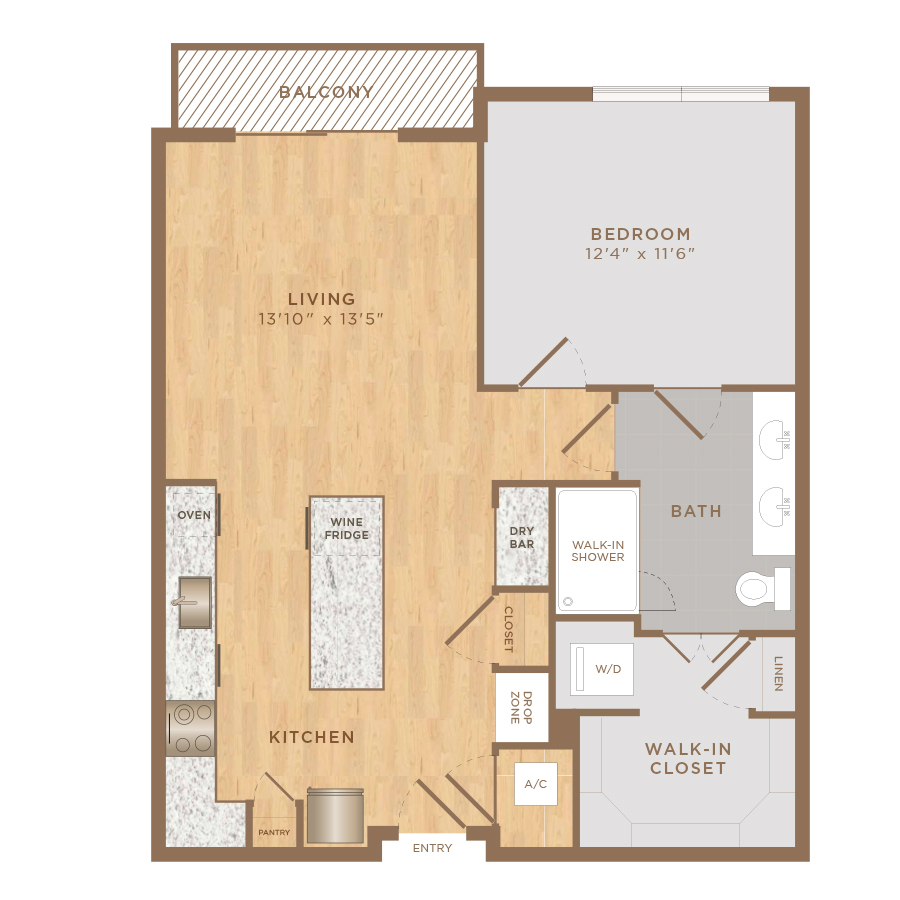 A2 floorplan layout