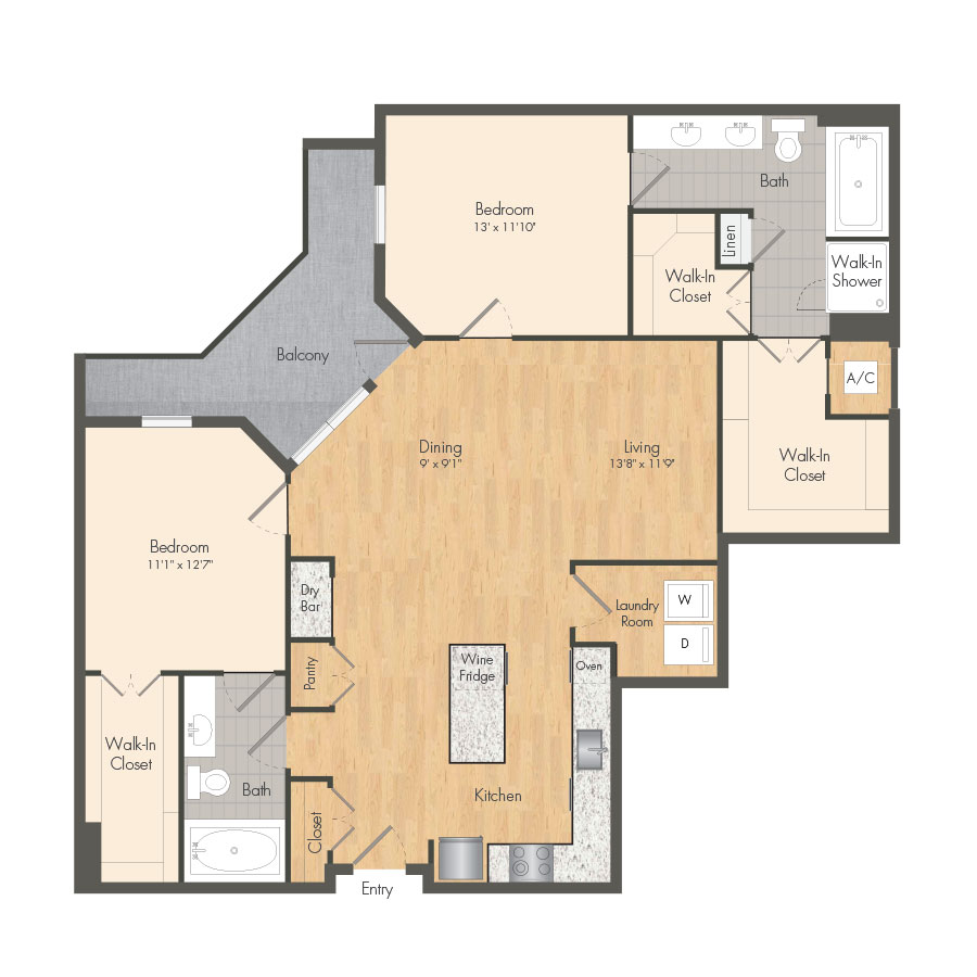 B7 floorplan layout