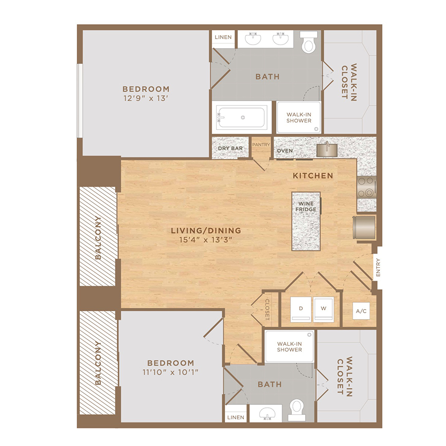 B3 floorplan layout