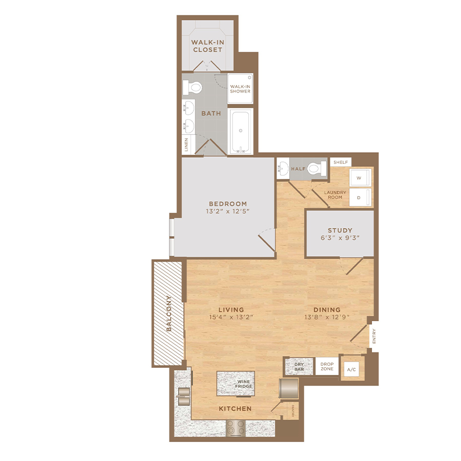 A6 floorplan layout