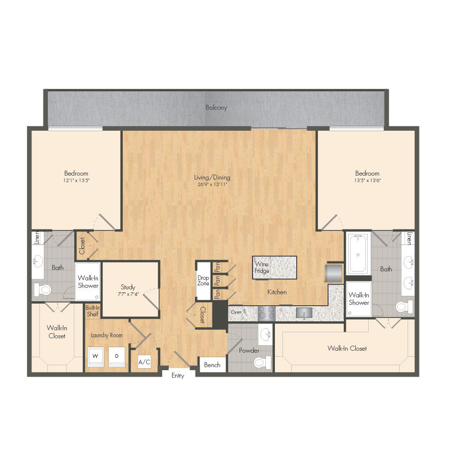B17 floorplan layout