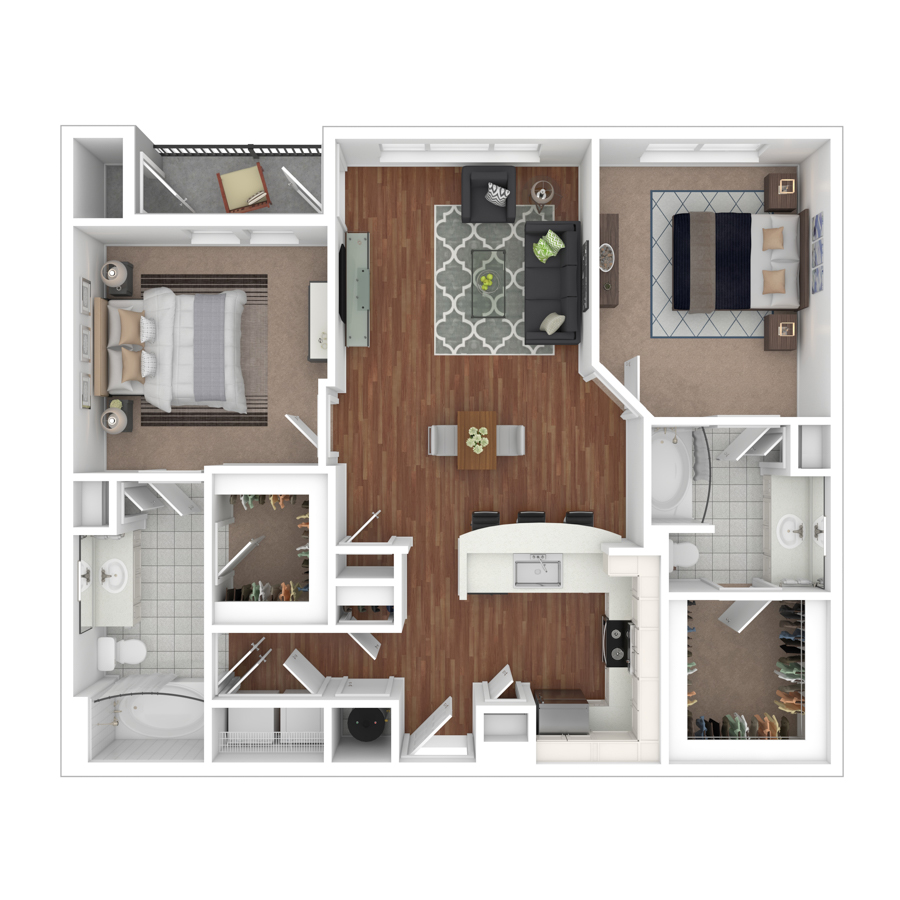 B1 floorplan layout