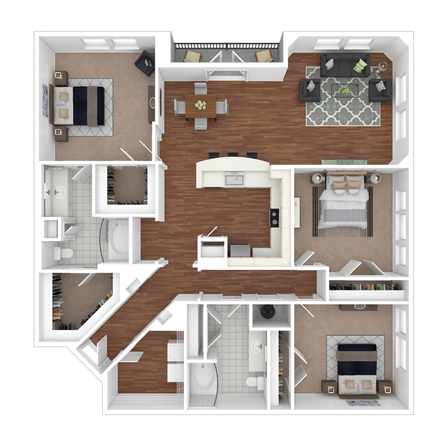 C1 floorplan layout