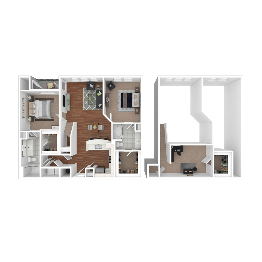 B2 floorplan layout