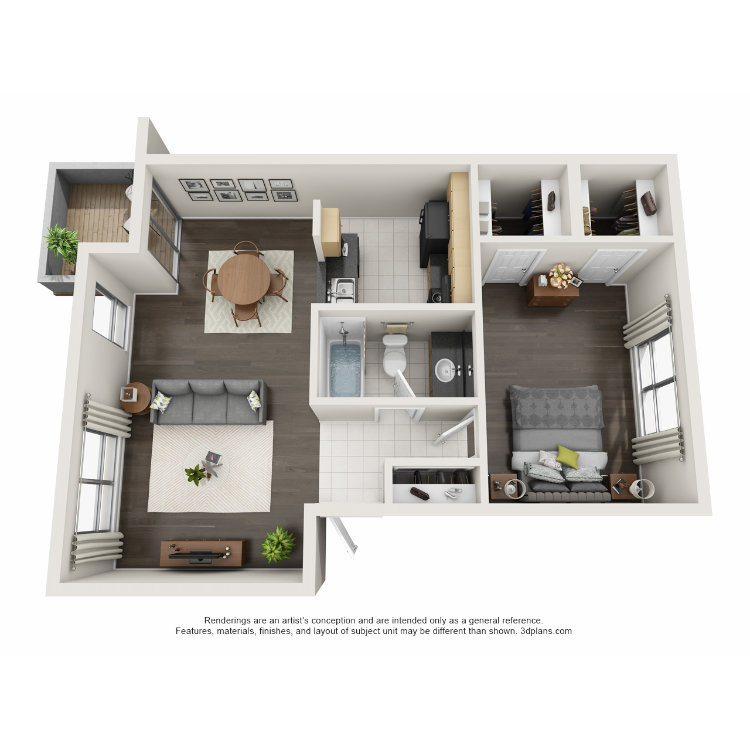 A4 floorplan layout