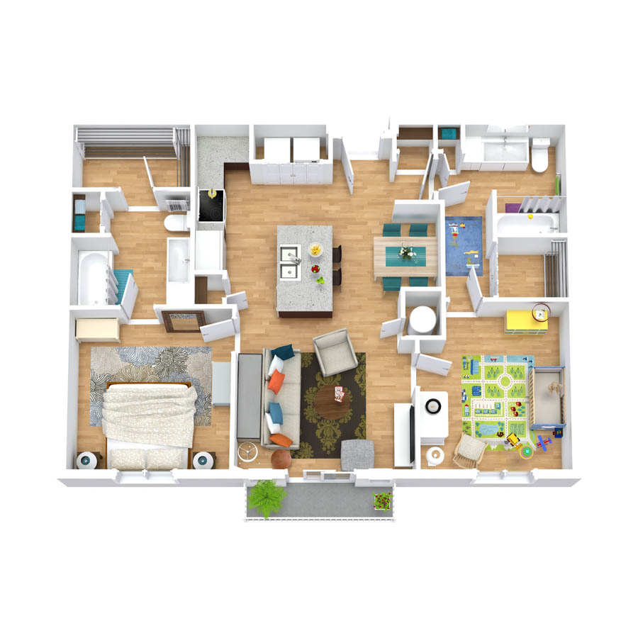 B2 floorplan layout