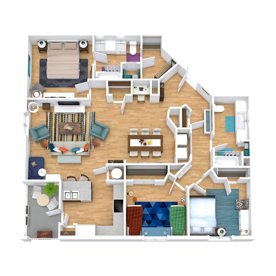 C1 floorplan layout