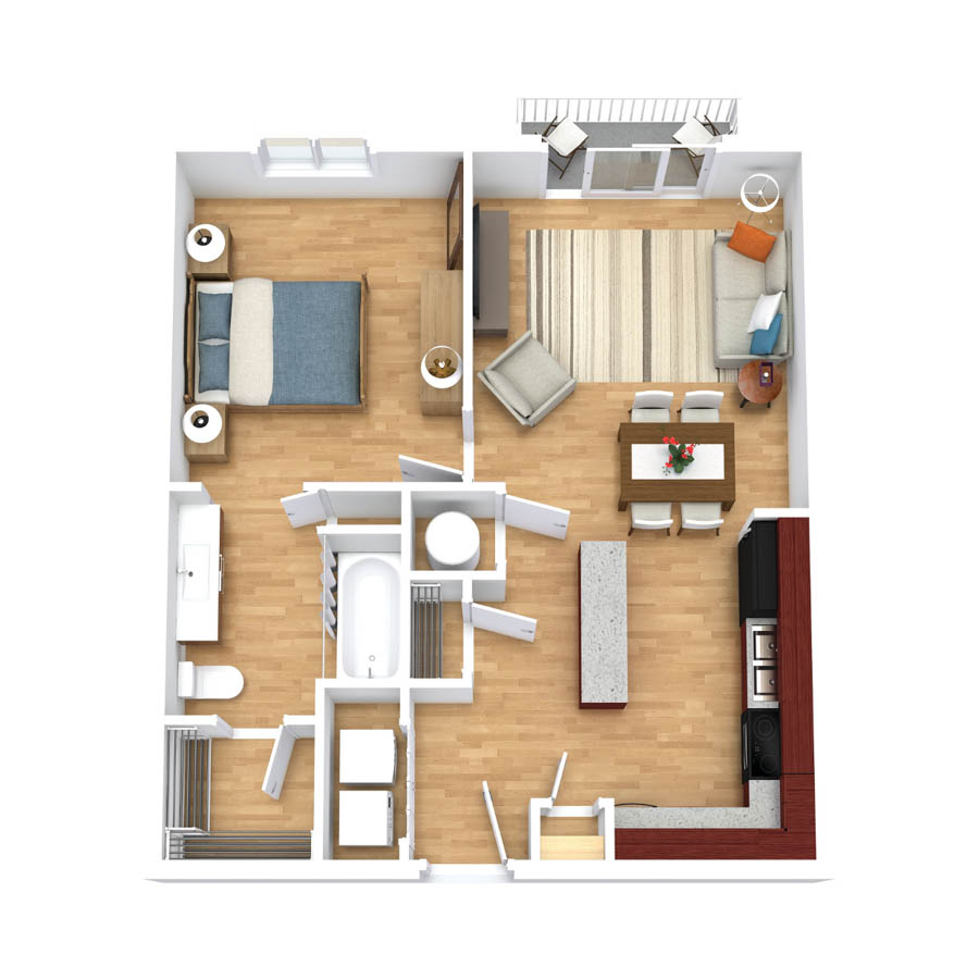 A1 floorplan layout