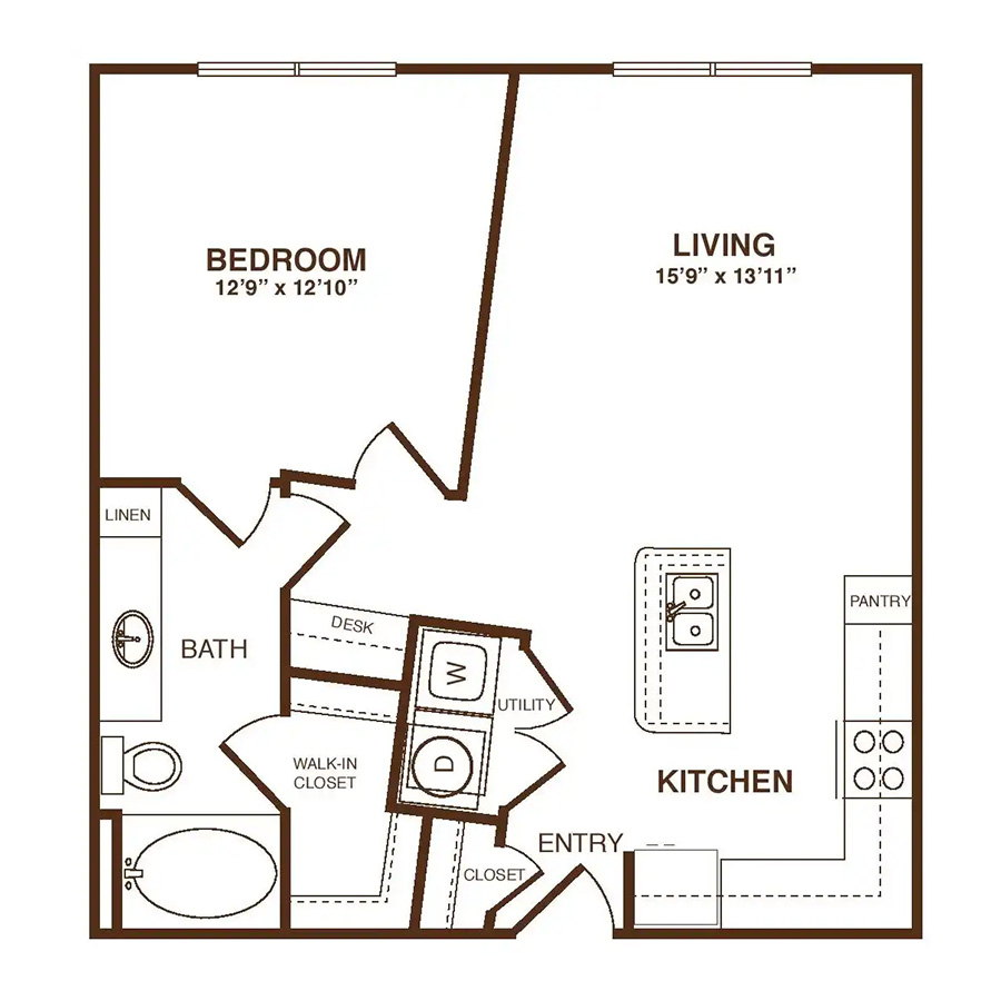 The Mayfair floorplan layout