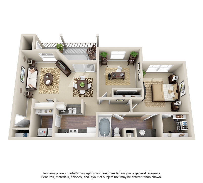 Imperial floorplan layout