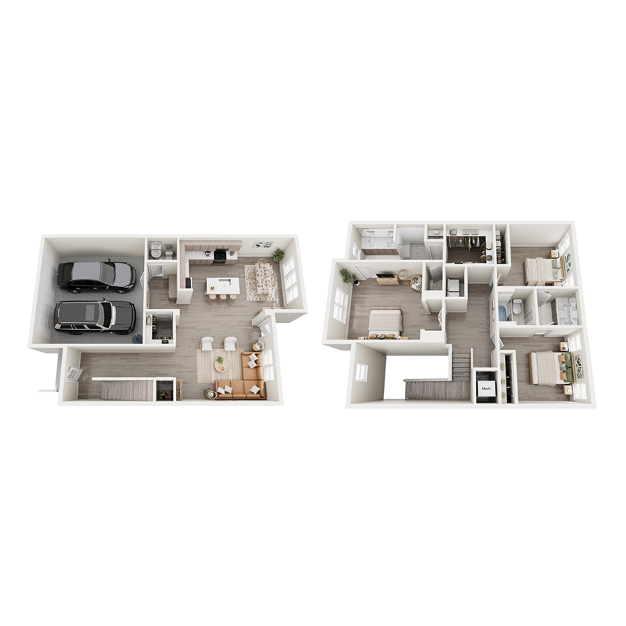 Falcon floorplan layout