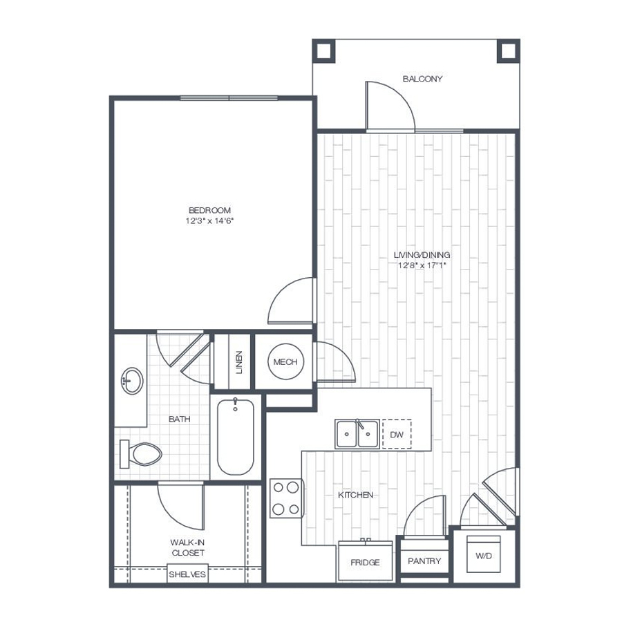 A1 floorplan layout