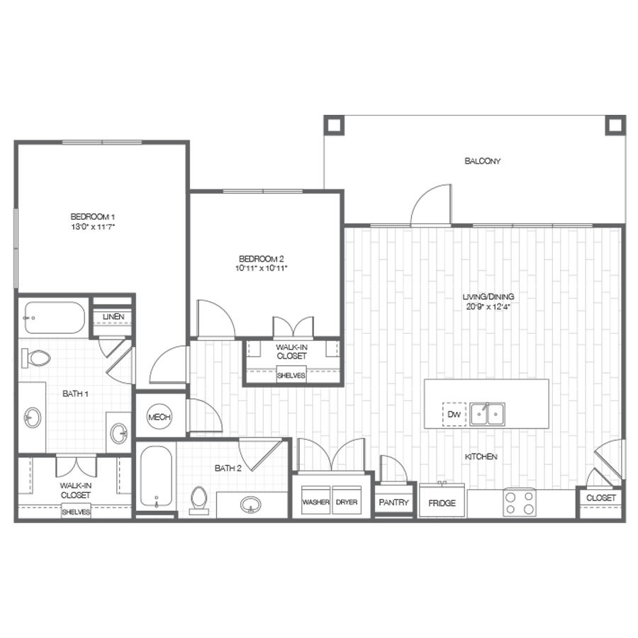 B3-E2 floorplan layout