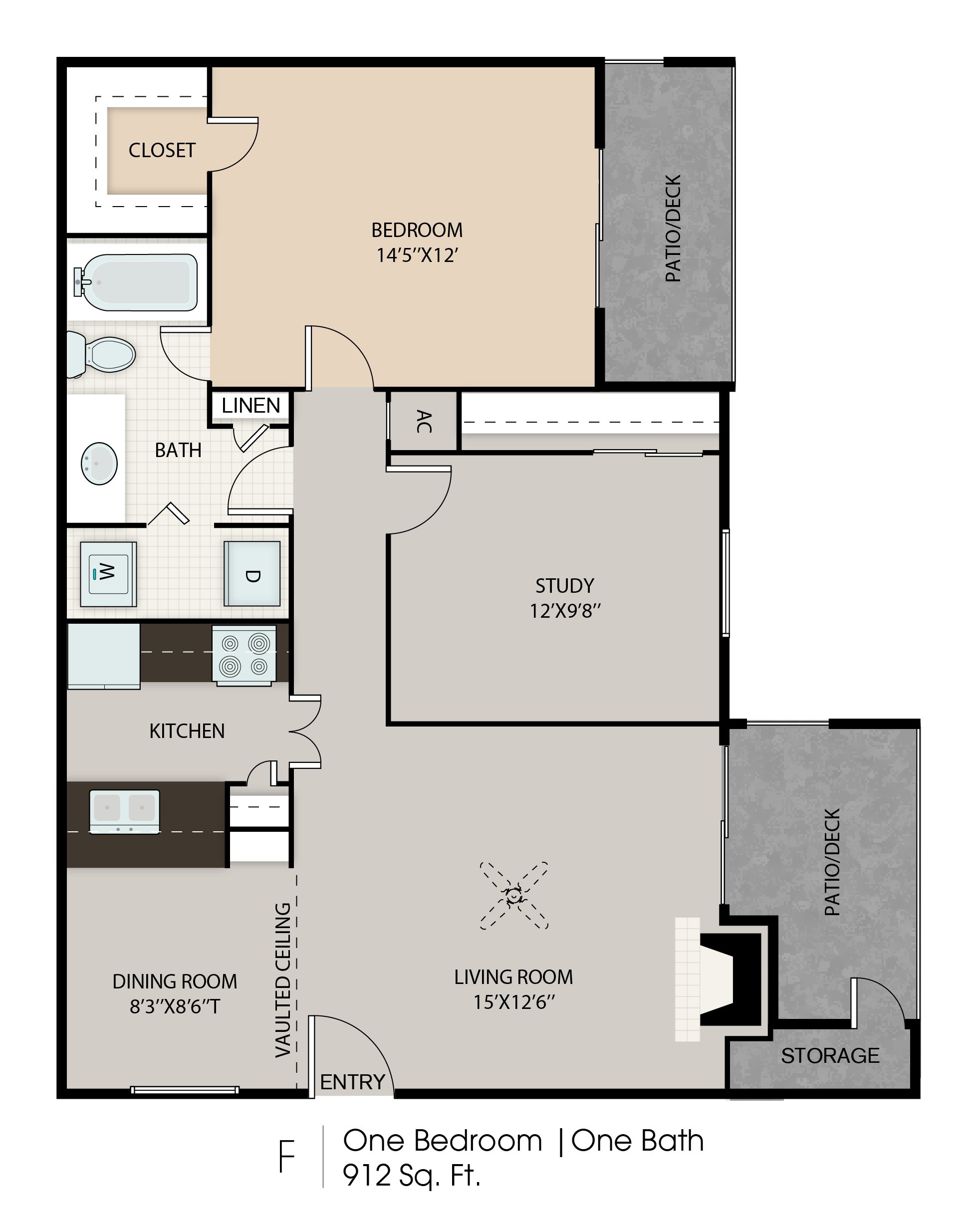 2X1 FP floorplan layout