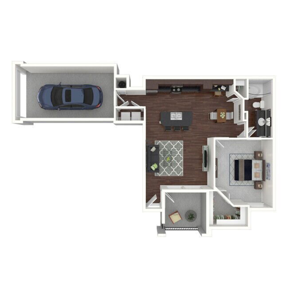 Villa A1 floorplan layout
