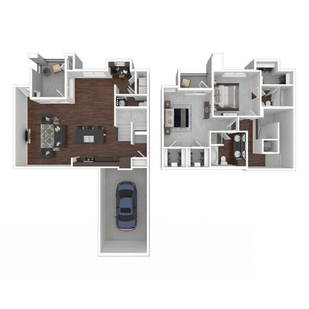 Villa B5 floorplan layout