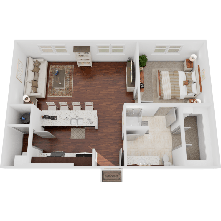 A4 floorplan layout