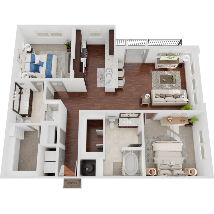 B5 floorplan layout
