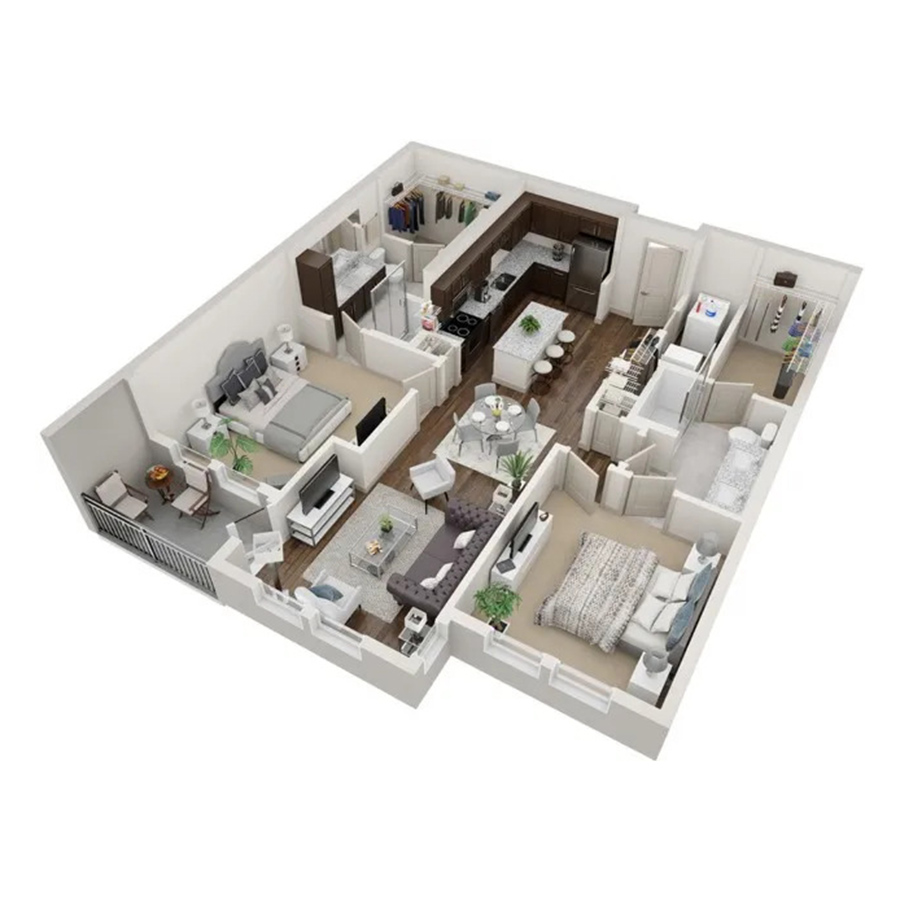 B2A floorplan layout