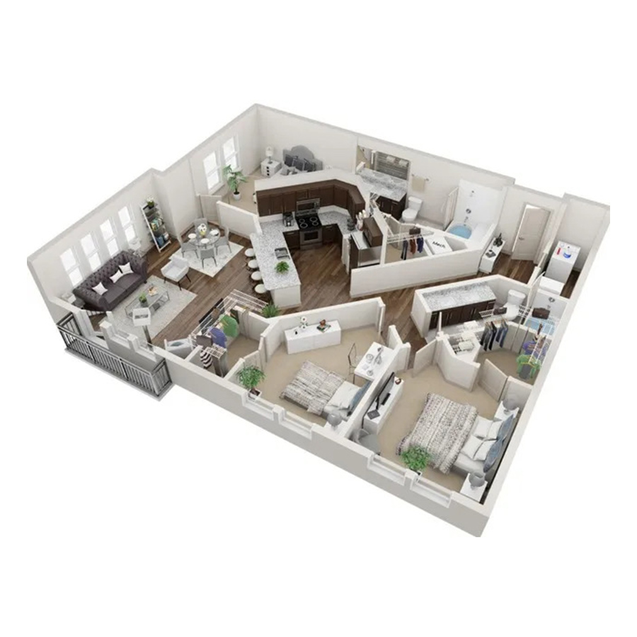 C1 floorplan layout