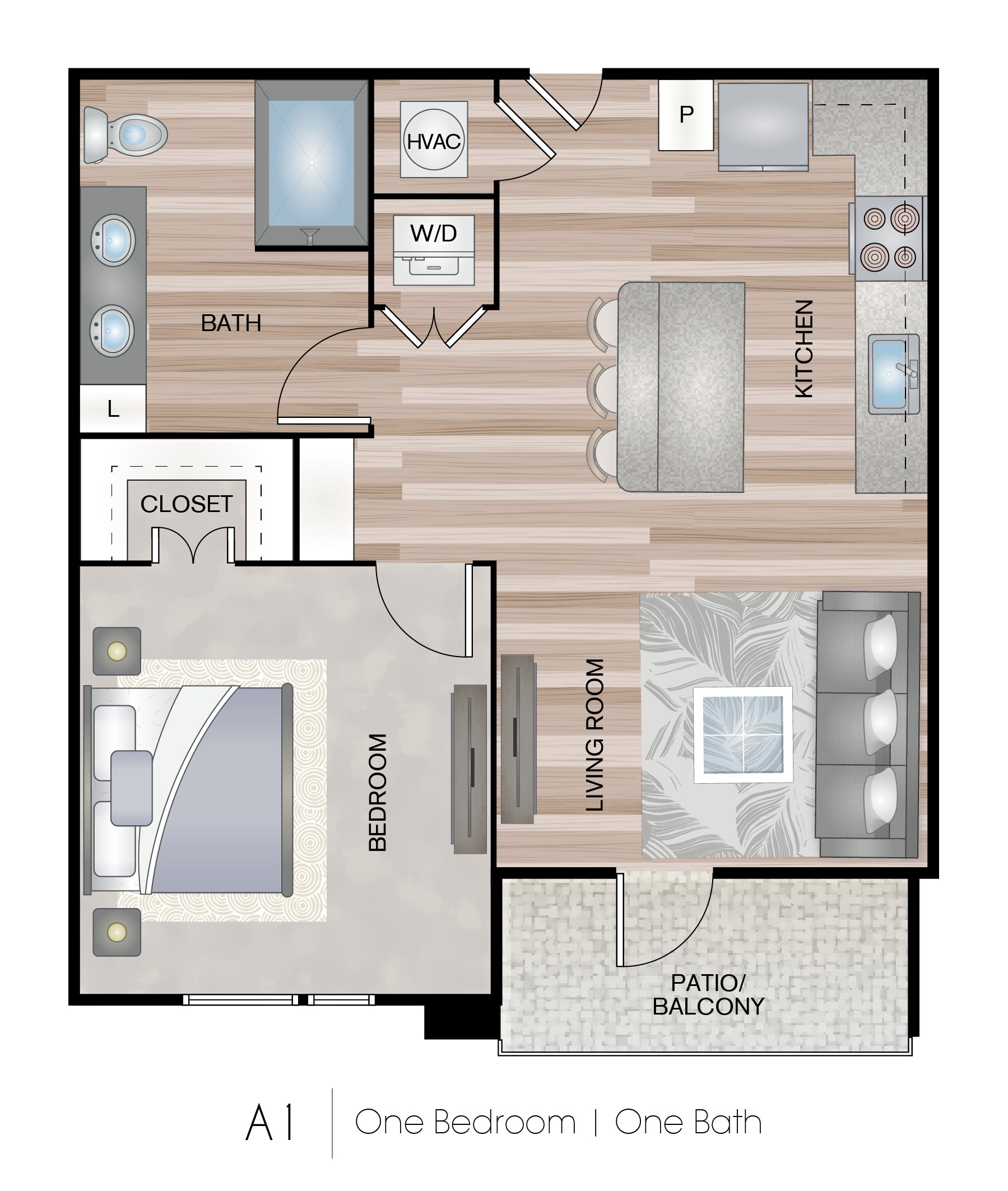 A1 floorplan layout