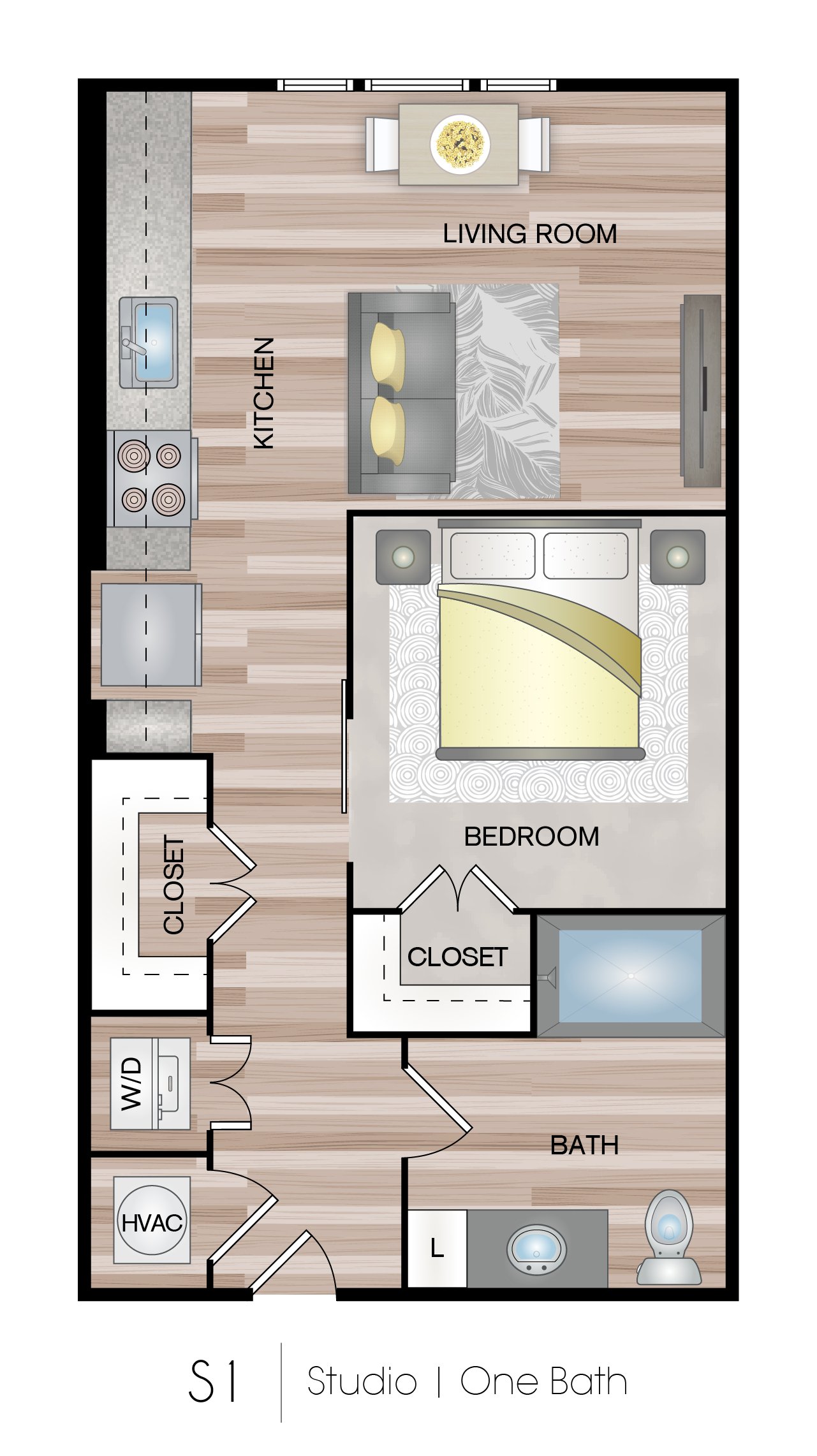 S1 floorplan layout