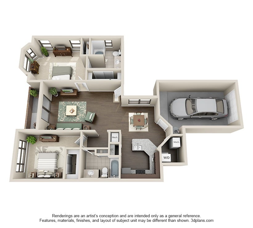 Elle B1 floorplan layout