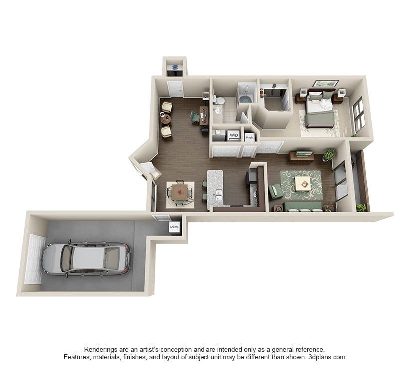 Elle A1 floorplan layout