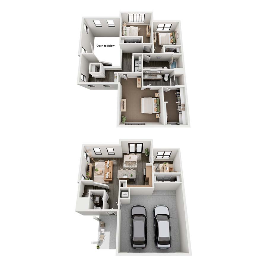 TH C2 - Kingwood East floorplan layout