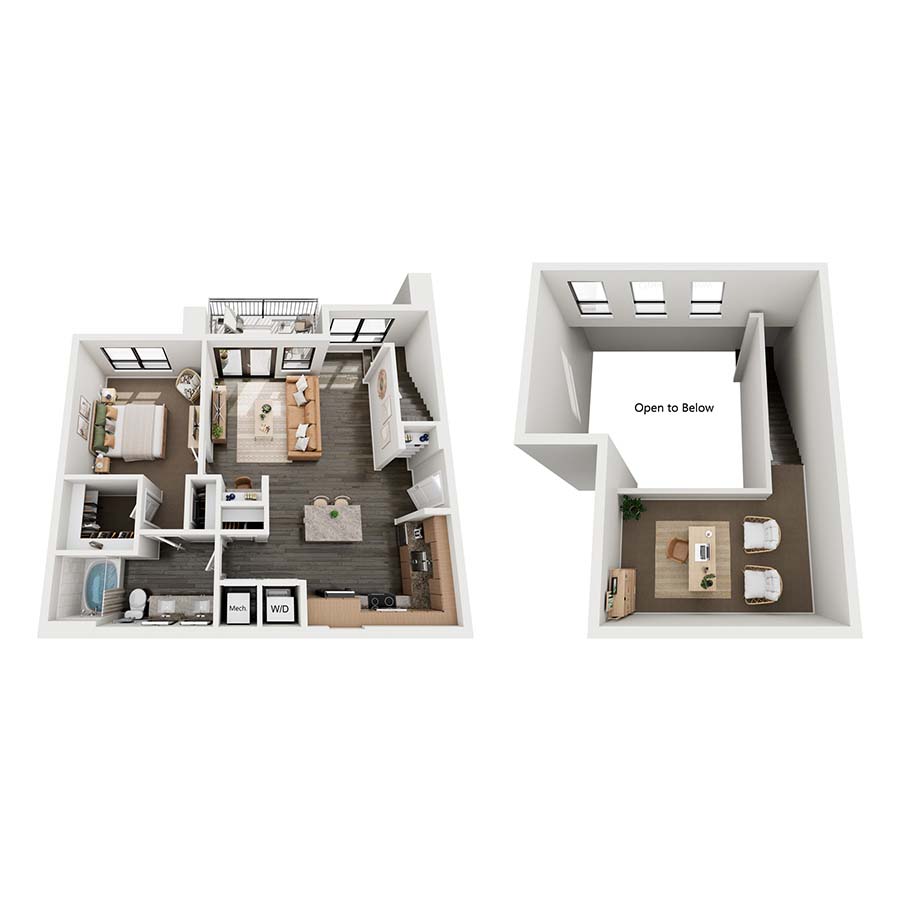A2.1 - Kingwood East floorplan layout