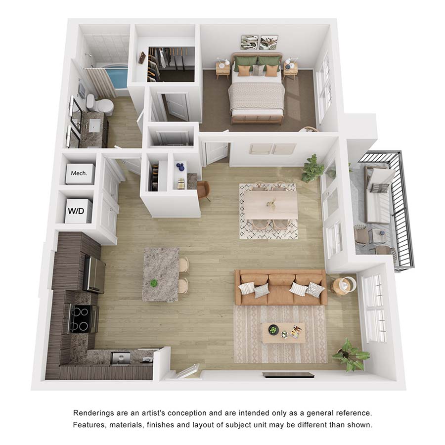 A2 floorplan layout