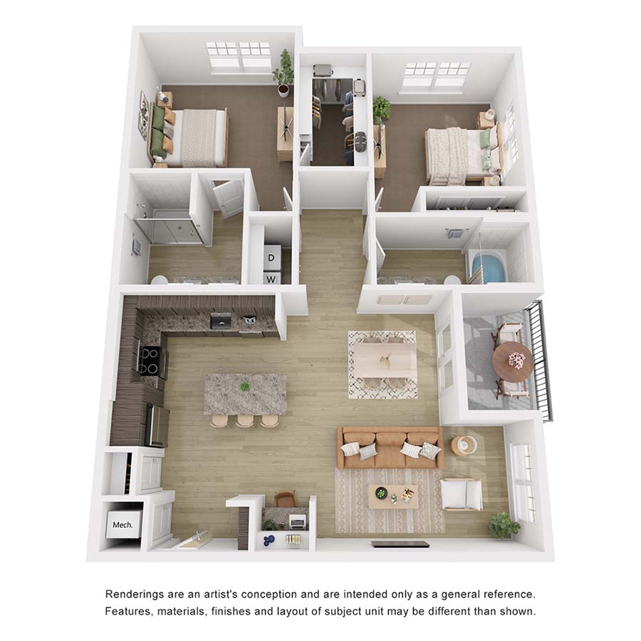 B1 floorplan layout