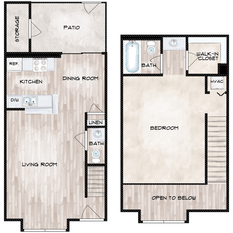 J floorplan layout