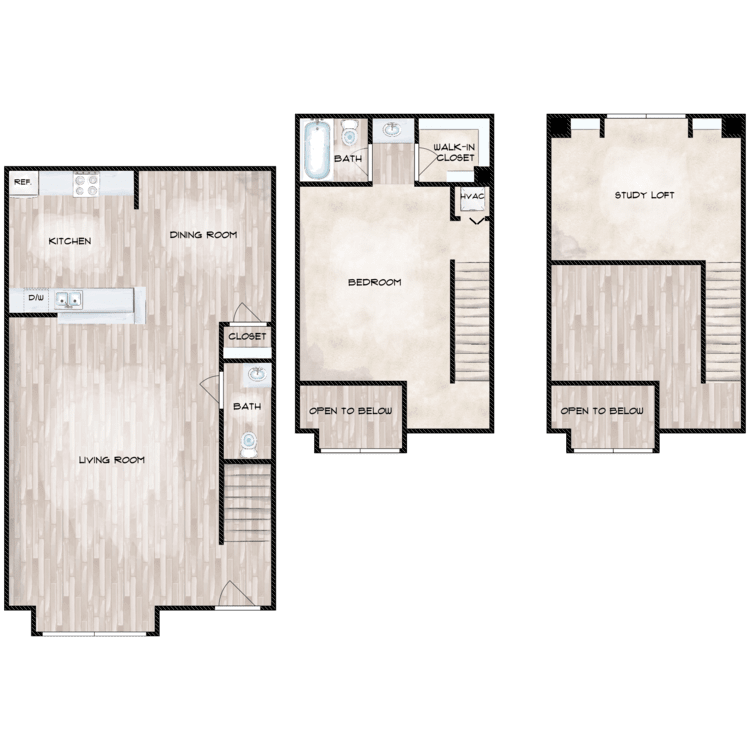 J2 floorplan layout