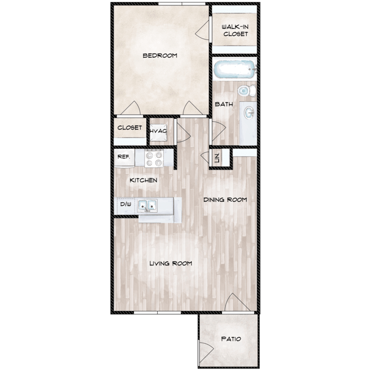 C1 floorplan layout