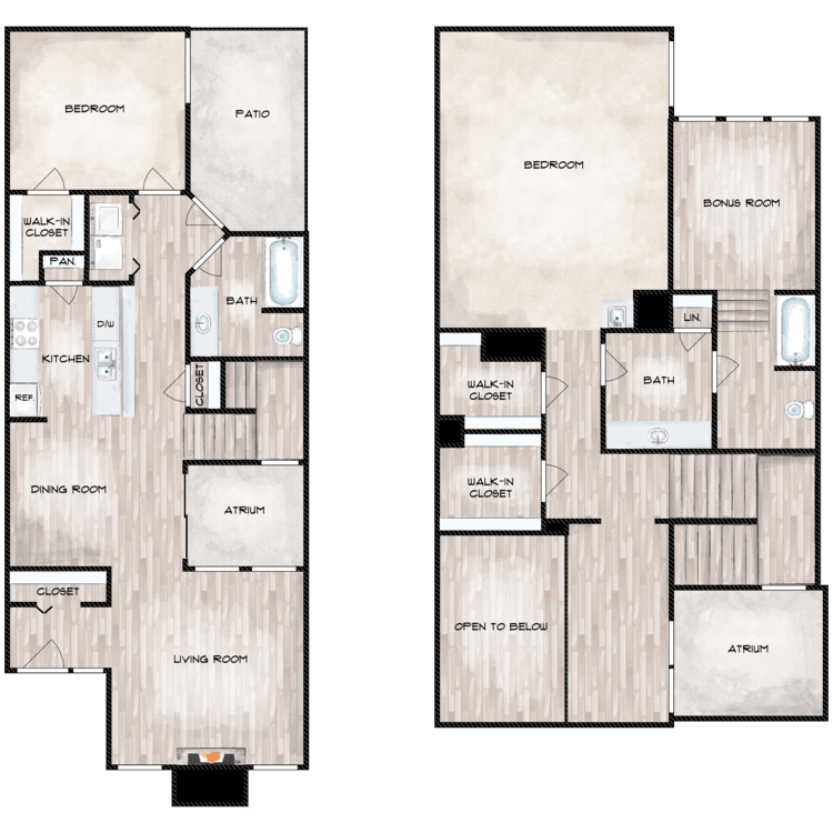 P3 floorplan layout