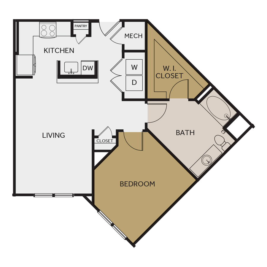 A2c floorplan layout