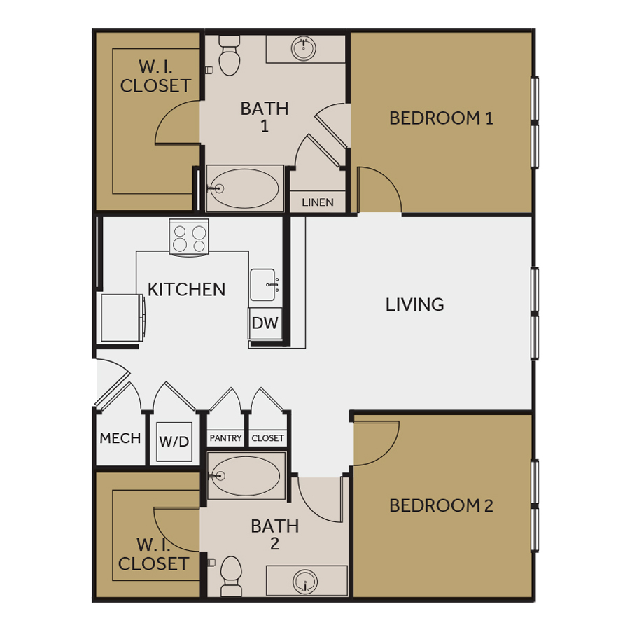 B1 floorplan layout