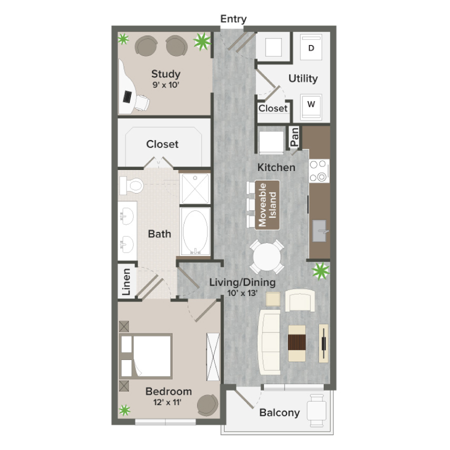 A4 Alt floorplan layout