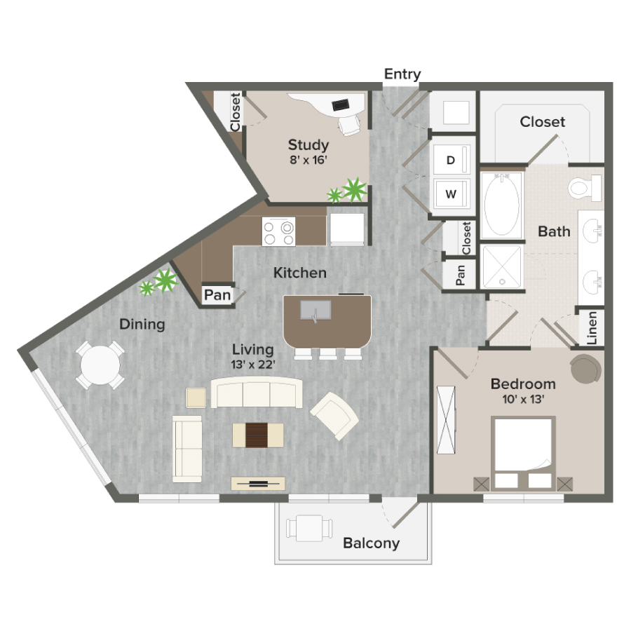A10 floorplan layout