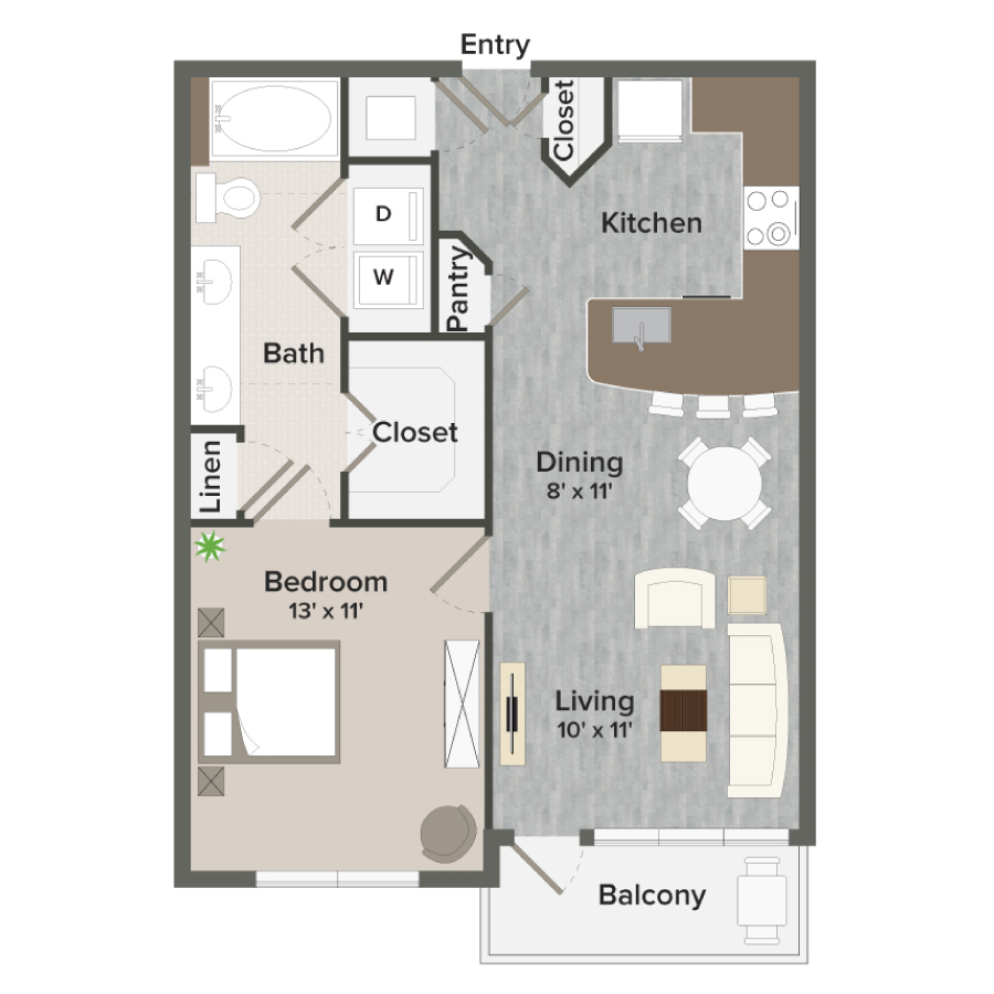 A2 floorplan layout