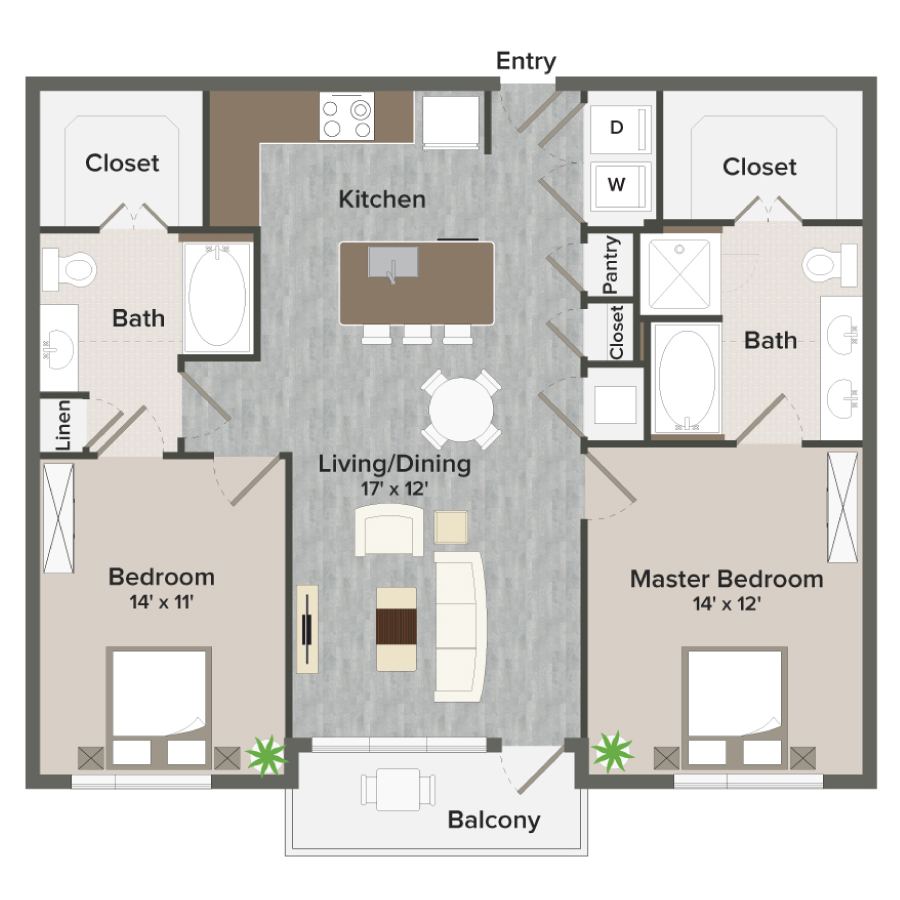 B1 floorplan layout