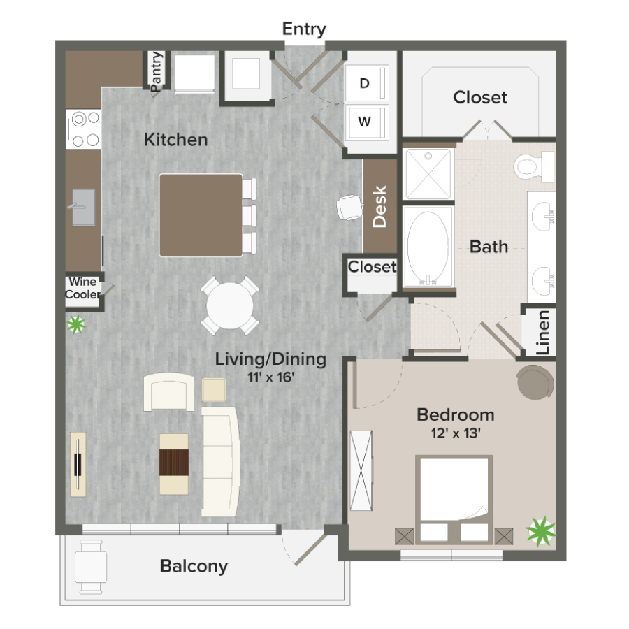 A6 floorplan layout