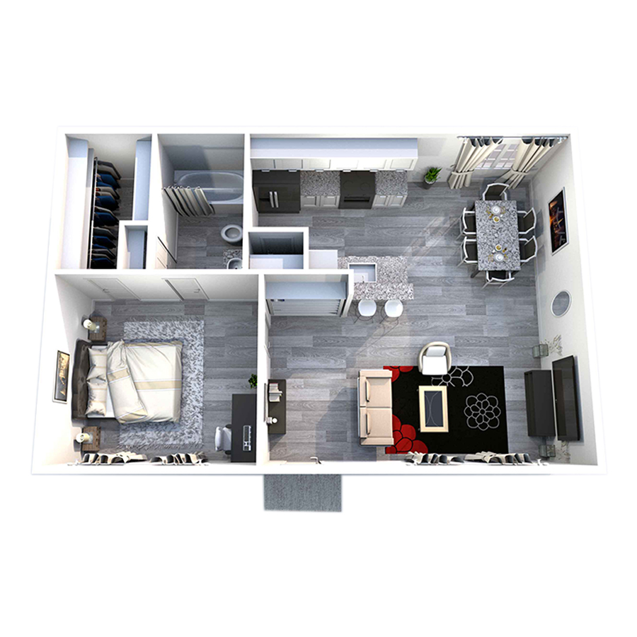 A1R floorplan layout