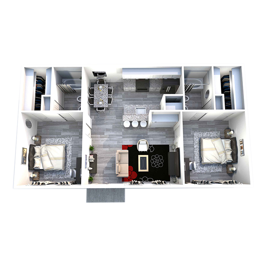 B1R floorplan layout